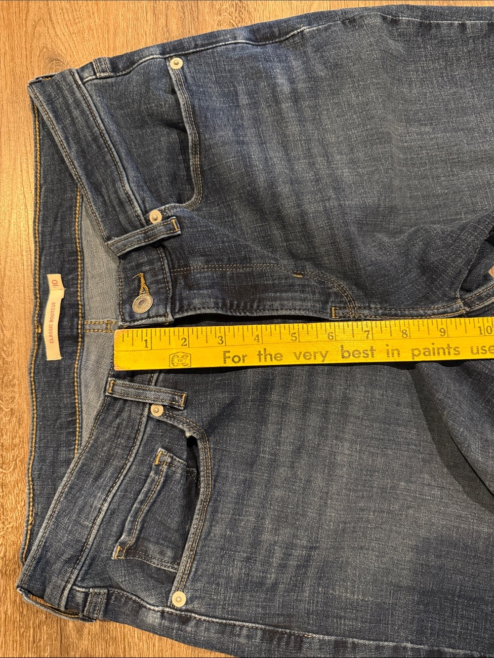 Levi’s Classic Bootcut Jeans Size 10 - Picture 4 of 7